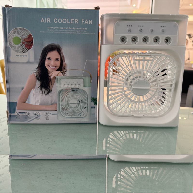 10 Inch Portable Air Conditioner Fan | Mist Water, And Humidifier