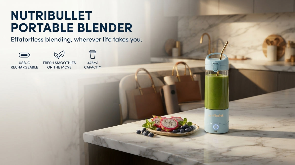 Nutribullet Portable Blender Light Blue 475ml