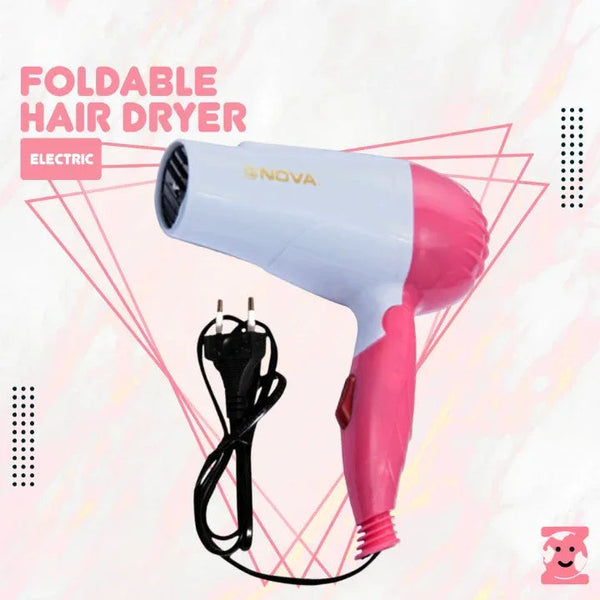 Nova Professional Mini Foldable Hair Dryer
