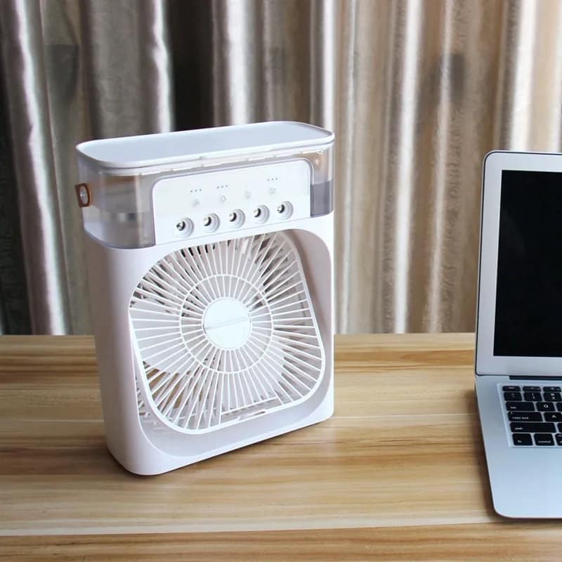 10 Inch Portable Air Conditioner Fan | Mist Water, And Humidifier