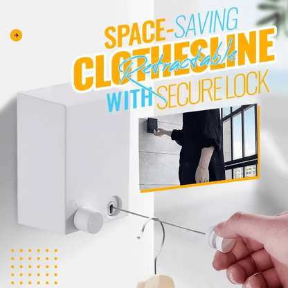 Premium Telescopic Retractable Clothesline – Compact & Adjustable Drying Rope | Belvoria Outlet
