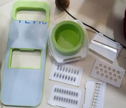 5 in 1 Vegetable Cutter | Multi Stainless Steel Veg Slicer