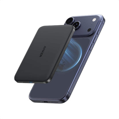 Black Ultra slim Magnetic Power Bank