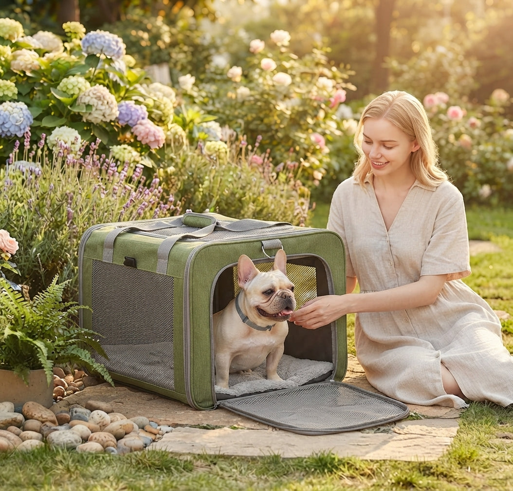 Foldable Pet Travel Carrier Bag