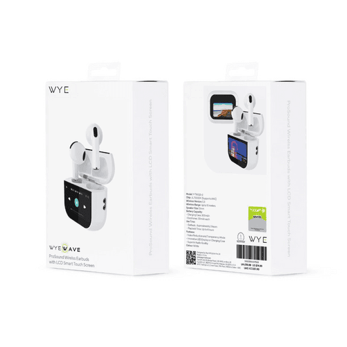 Ear Buds Smart Screen - Wireless Earbuds with Touch Display