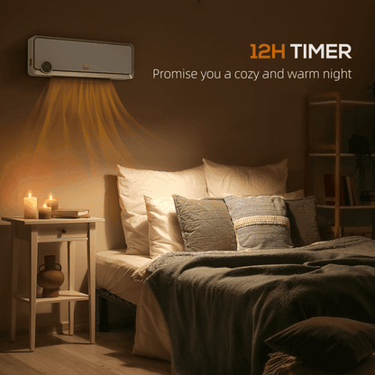 Downflow Heater with Remote Control - Fast & Efficient Heating