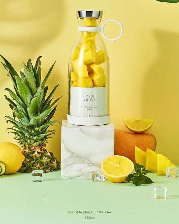 Portable Electric USB Juicer Bottle| 420 ML Rechargeable Mixers & Blender