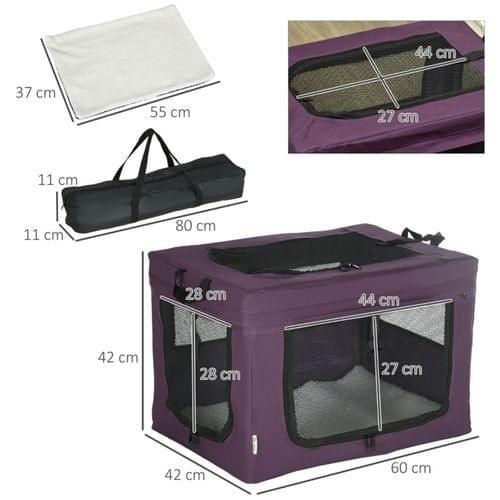 Premium Foldable Pet Carrier Bag for Comfortable Travel