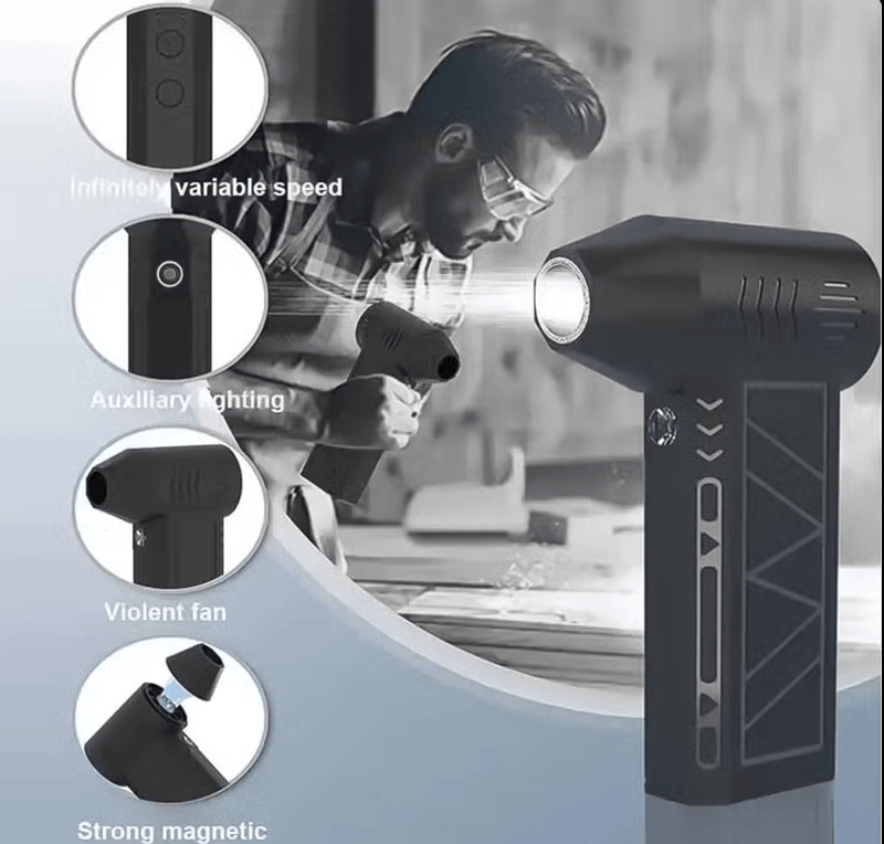TurboBlast™ Ultra Compact Mini Jet Fan - مروحة النفاثة توربو الصغيرة