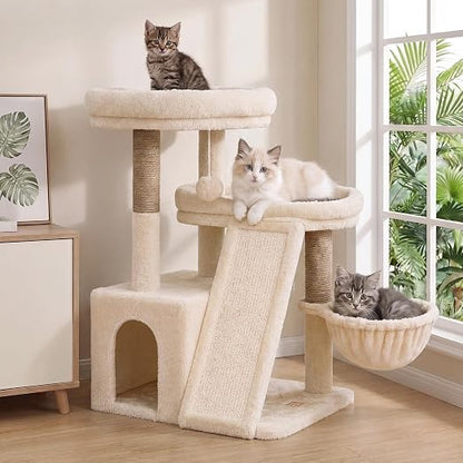 Small Cat Tower with Scratching Post