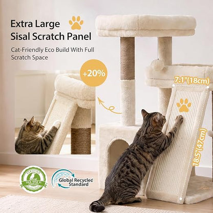 Small Cat Tower with Scratching Post