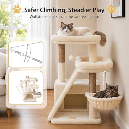 Small Cat Tower with Scratching Post