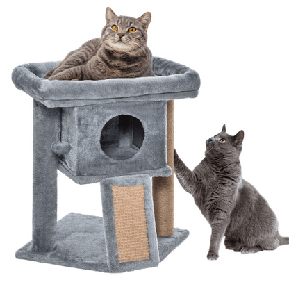 Cat Tower - Luxury Multi-Level Scratching Post for Your Feline